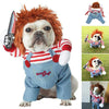 Pupoween Scary Doll Costume For Dogs